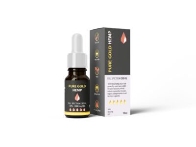 30% Pure Gold Hemp CBD olej 10ml