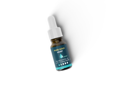 5+5% Pure Gold Hemp SPORT+CBD olej 30ml - Image 2